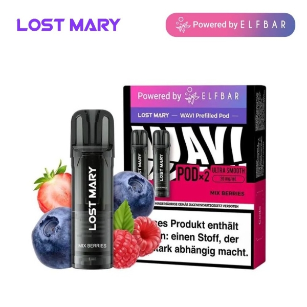 Lost Mary Wavi - Mix Berries - Prefilled Pod 2ml/ Stück